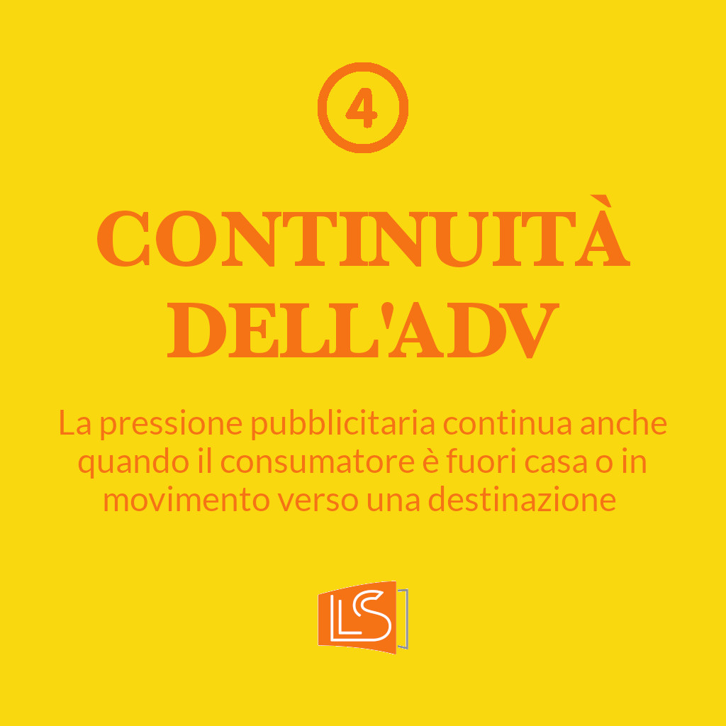 La continuità nella pubblicità outdoor
