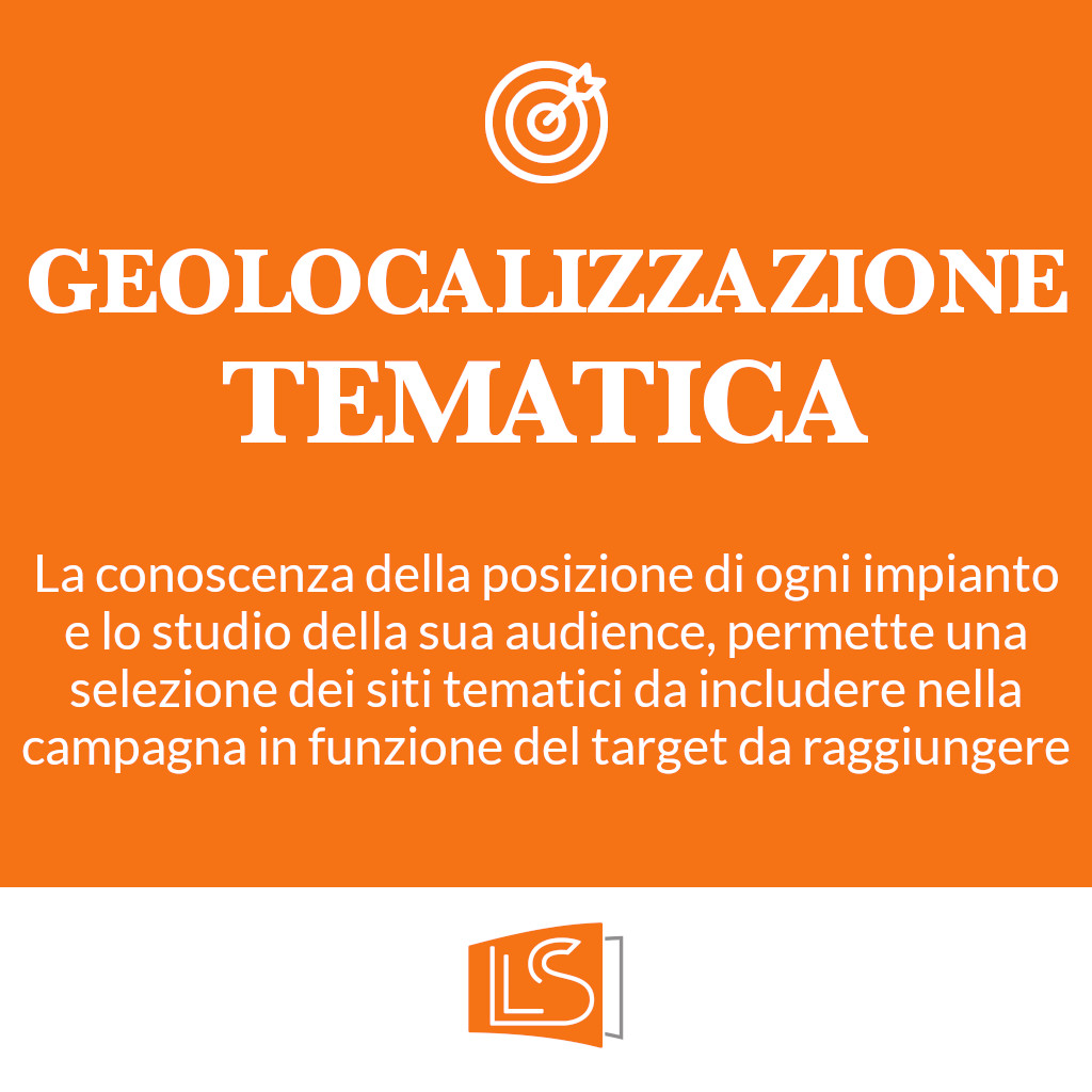 Geolocalizzazione tematica in pubblicità